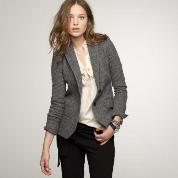 J. Crew Jackets & Blazers - J.Crew Ecole Tweed Blazer